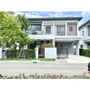 HR 9970 ให้เช่าบ้านเดี่ยวหรู Bangkok Boulevard บางนา กม.5 บ้านสวยพร้อมอยู่ ทำเลศ