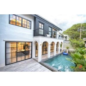 บ้านพูลวิลล่าสวย รีโนเวทใหม่ สไตล์​ English​ cottage​style แม่เหียะ