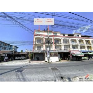  ขายอาคารพาณิชย์ 3 ชั้น จำนวน 2 คูหา  เมืองชลบุรี  ถนน บ้านสวน - หนองข้างคอก