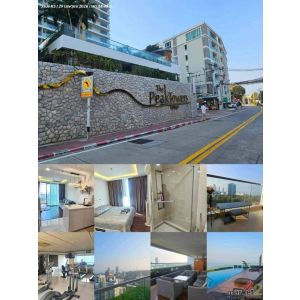 ขายถูกมาก!! คอนโด The Peak Towers Pattaya ห้องสวย วิวทะเล ทำเลทอง เขาพระตำหนัก 