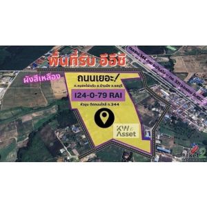 ขายที่ดินสุดปัง 124-0-79 ไร่ สำหรับทำโรงงาน แห่งบ้านบึง ชลบุรี