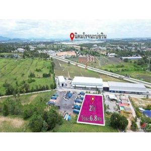 ขายที่ดินเขาคันทรง ศรีราชา 7 ไร่ ติด WHA1 ผังสีม่วง โรงงาน–โกดัง TP-L2400