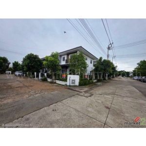 ให้เช่าบ้านแฝด ลลิลทาวน์ แลนซีโอ คริป 3 บางนา-สุวรรณภูมิ ทำเลดี บ้านสวย หลังมุม 
