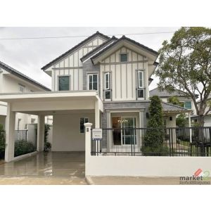 ให้เช่าบ้านเดี่ยว 2 ชั้น 66 ตรว. 5 ห้องนอน โครงการ Villaggio 3 ศรีนครินทร์-บางนา