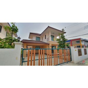 บ้านเฟื่องสุขลำโพ บ้านเดี่ยว 2 ชั้น สร้างใหม่ย่านบางบัวทอง