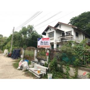 ขาย ที่ดิน พร้อมบ้านเดี่ยว  ใกล้ กฤษดานคร 18 พุทธมณฑลสาย 3 ขนาด 72 ตารางวา