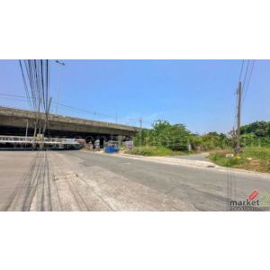 ลดราคา ที่ดินเปล่า ติดทางด่วน 102 ตารางวา - ใกล้ MRT ศรีรัช