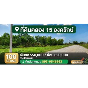 ขายที่ดิองครักษ์ นครนายก 100 ตรว ใกล้ตลาดต้นไม้ เจ้าของขายเอง