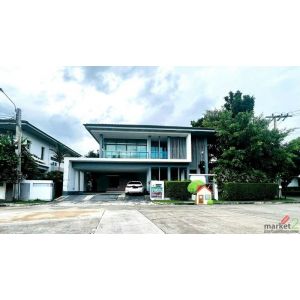 ขายบ้านเดี่ยวหลังมุม 5 ห้องนอนแบบใหญ่สุดในโครงการ บนที่ดิน 108 ตร.ว หมู่บ้านเศรษ