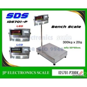 เครื่องชั่งพร้อมพิมพ์ในตัว 300kg ยี่ห้อ SDS รุ่น IDS701-P300K