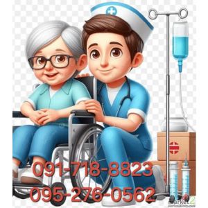 บริการรับดูแลผู้สุงอายุ ประจำบ้านและโรงพยาบาลสนใจโทร.0917188823