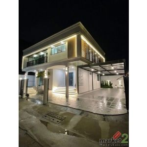 LV53599 ขาย บ้านเดี่ยวหลังมุม สไตล์ Modern Craftsmanship โซนนวมินทร์ – ประเสริฐม