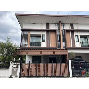 จองด่วน ทาวน์เฮ้าส์ บ้านฟ้ากรีนเนอรี่ ปิ่นเกล้า - สาย 5 หลังมุม ติดถนนบรมราชชนนี