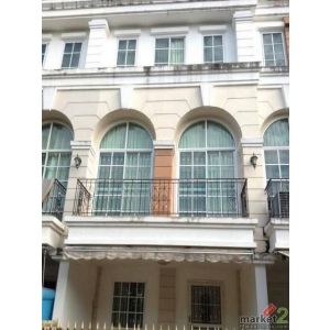 ให้เช่าทาวน์โฮม 3 ชั้น 23 ตร.ว. โครงการ Plus City Park ใกล้ The Nine , Abac