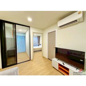 คอนโด เคฟ ลูมินัส บางมด มจธ. 700ม. 1 นอน ให้เช่าชั้น 7 อาคาร C 27ตร.ม. 1 น้ำ วิว