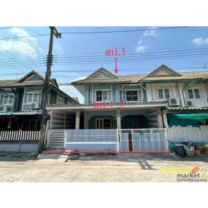 ขายทาวน์เฮ้าส์ปทุมธานี โครงการ บ้านพฤกษา บี อำเภอคลองหลวง