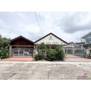 บ้านเดี่ยว ชั้นเดียว หลังมุม หมู่บ้าน ชล ลดา บางบัวทอง นนทบุรี