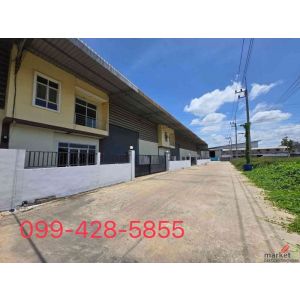 ขาย / ให้เช่า โกดัง–โรงงานขนาด 160 ตร.ว. 1ไร่พร้อมออฟฟิศ 2 ชั้น เมืองสมุทรสาคร