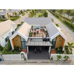 บ้านเดี่ยว ชั้นเดียว 91 ตรว. สไตล์นอร์ดิก (Nordic House Style) สวยหรู ร่มรื่น กว