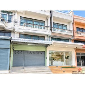 ตลาดแยกหนองใหญ่ 800 ม.อาคารพาณิชย์ 3 ชั้นพร้อมชั้นลอย 3นอน 2น้ำ ติดถนนบางแค ใกล้