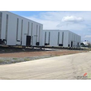 โกดัง อำเภอแปลงยาว ฉะเชิงเทรา พื้นที่ผังเมืองสีม่วง  ขนาด 3600 - 6000 ตรม. รถคอน