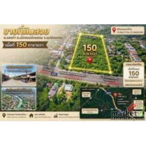 ที่ดิน แม่ฮ่องสอน 150 ตร.วา โดยมีเนื้อหา ดังนี้ค่ะ Heading ทำเลทองแม่ฮ่องสอน!