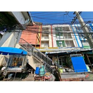 ขายอาคารพาณิชย์ปทุมธานี 4 ชั้น มีชั้นลอย  โครงการ เปี่ยมสุขการ์เด้นวิลล์ อำเภอเม