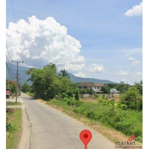 ขายที่ดิน  21 ไร่  ตำบลหนองควาย  หางดง  เชียงใหม่  พื้นที่สี่เหลือง   เหมาะทำโคร