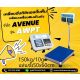 เครื่องชั่งตั้งพื้น พร้อมเครื่องพิมพ์ในตัว 150kg แท่น50x60cm AVENUE รุ่น AWPT