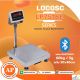 เครื่องชั่งดิจิตอลพร้อม Bluetooth 60kg แท่นชั่ง30x40cm LOCOSC รุ่น LP7516E-B 
