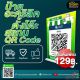 ป้ายอะคริลิคตั้งโต๊ะ QR Code สั่งทำได้ ใส่ชื่อร้าน โลโก้ พร้อมใช้งานทันที
