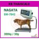 เครื่องชั่งน้ำหนักสัตว์เลี้ยง  300kg ละเอียด 50g NAGATA รุ่น BW-7842 เครื่องชั่งน้ำหนักสัตว์เลี้ยง  300kg ละเอียด 50g NAGATA รุ่น BW-7842