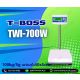 เครื่องชั่งตั้งพื้น 100kg แท่น 40x50cm. ยี่ห้อ T-BOSS รุ่น TWI-700W