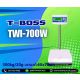 เครื่องชั่งตั้งพื้น 300kg ขนาดแท่น 60x70cm. ยี่ห้อ T-BOSS รุ่น TWI-700W