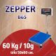เครื่องชั่งดิจิตอลแบบวางพื้น 60kg แท่นชั่ง50x60cm ZEPPER รุ่น B6S Series