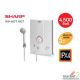 เครื่องทำน้ำอุ่น SHARP HOT HOT 4500 วัตต์ สีขาว ดีไซน์ที่ทันสมัย สวยงาม