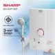 เครื่องทำน้ำอุ่น SHARP HOT HOT 4500 วัตต์ สีขาว ดีไซน์ที่ทันสมัย สวยงาม