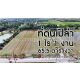 จองด่วน ที่ดินเปล่า 1-1-65.5 ไร่ ไทรงาม ถนนบางเลน นครปฐม ติดถนน