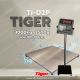 เครื่องชั่งมีปริ้นท์ในตัว 3000kg ฐานสแตนเลส100x100cm. TI-02P