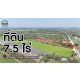 ลดราคาด่วน ที่ดินเปล่า 7.5 ไร่ ราษฎร์นิยม ไทรน้อย นนทบุรี ติดถนนหลัก