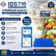 เครื่องชั่งคำนวณราคาตั้งพื้น 60kg มีเครื่องพิมพ์สติกเกอร์ในตัว SDS รุ่น IDS716