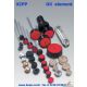 Vent screw and dipstrick, Vent screw with check valve and dipstrick