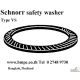 Wave spring washer, แหวนคลื่น, แหวนดันลูกปืน, แหวนกันรุน, Schnorr, DIN2093