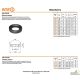 Washer for clamping device, Heavy washer, Mould clamp washer, แหวนหนา, Amecoil