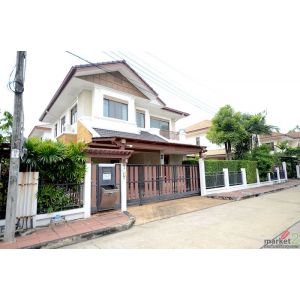 ขาย บ้านเดี่ยว 2 ชั้น หมู่บ้าน เศรษฐสิริ สนามบินน้ำ ต่อเติมพร้อมอยู่ 
