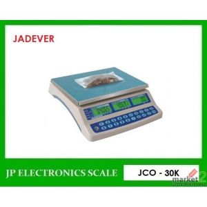 เครื่องชั่งนับชิ้นงาน30kg เครื่องชั่งนับจำนวน ยี่ห้อJADEVER รุ่น JCO-30K  