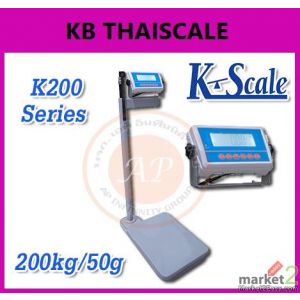 เครื่องชั่งดิจิตอลพร้อมชุดวัดส่วนสูงพร้อม พร้อมชุดวัดส่วนสูง รุ่น K200-Series