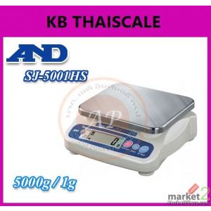 ครื่องชั่งแบบตั้งโต๊ะ 5kg รุ่น SJ-5001HS ยี่ห้อ AND