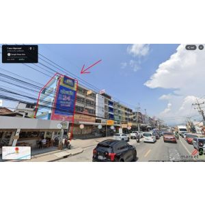 ขายถูกมาก!! อาคารพาณิชย์ 4.5 ชั้น ติดถนน หน้าตลาดบูรพา บางวัว บางปะกง ฉะเชิงเทรา