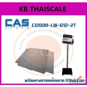 เครื่องชั่งวางพื้น2000kg แท่นชั่ง20x120cm. ขนาดทางลาดแท่นชั่ง 120x63cm